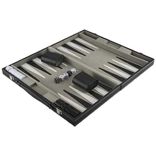 SUNXUE Backgammon set klassieke 14,75 backgammon set voor volwassenen bordspel voor antieke backgammon set set familie speelset