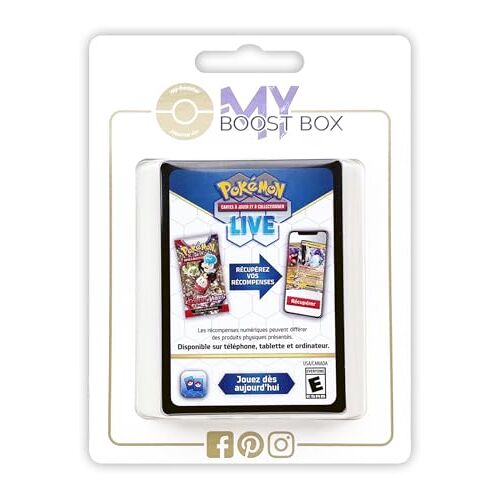 my-booster Myboost X Pokémon LIVE App Scarlet & Violet Box van 15 Pokémon Live App Booster + 2 speciale codes aangeboden