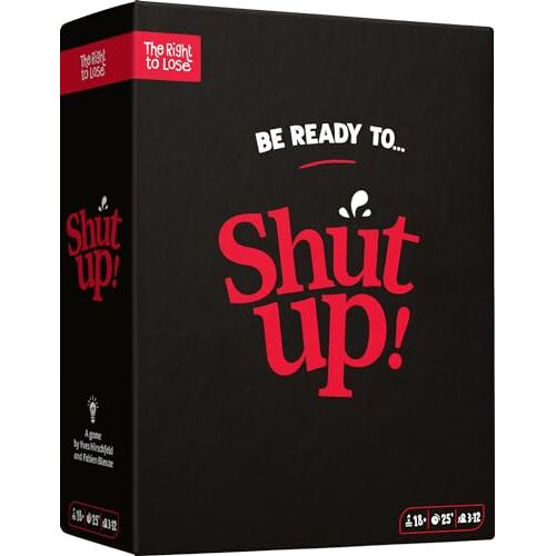 enigma distribution benelux b.v. BLUE ORANGE GAMES Shut Up! Een hilarische partygame! 18+ EN-