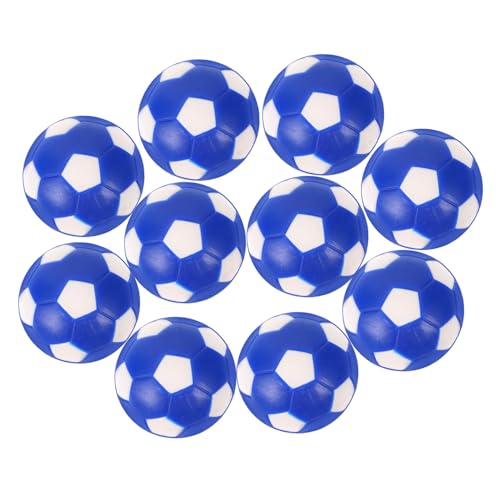 Toddmomy 10 Stuks Tafelvoetbal Mini-voetballen Tafelspel Ballen Mini-fooses-ballen Mini-desktopvoetbalspel Mini-voetbaltafel Ballen Tafel Punten Voetbal Tafel Kind Pvc Amerikaans Voetbal