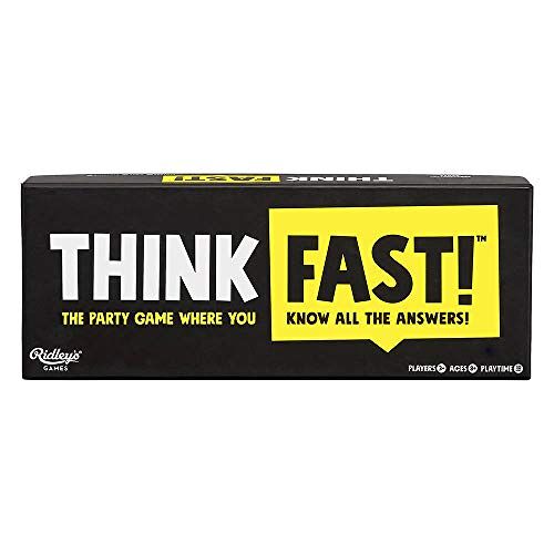 Ridley's Games GME029 Think Fast Spel, geel
