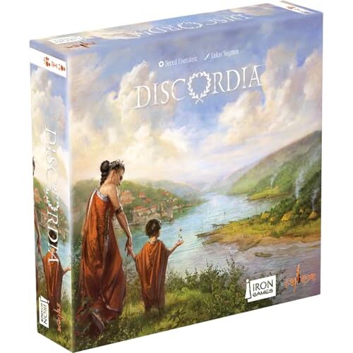 SYLEX Asmodee  Discordia Bordspellen Bordspellen vanaf 14 jaar 1 tot 4 spelers Franse versie