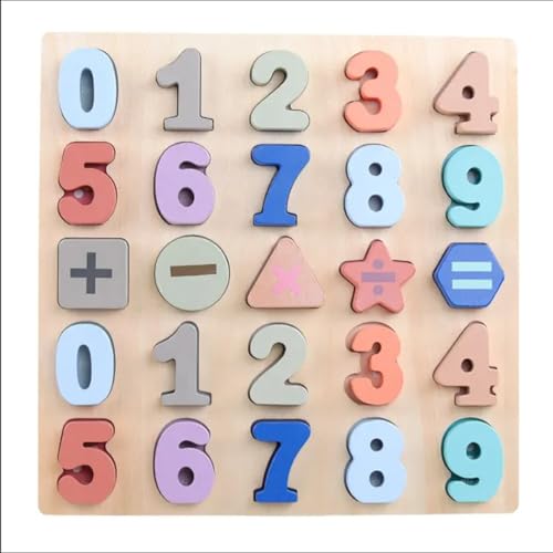 Okarie‘s Okarie's Rekenpuzzel wiskunde puzzel steekspel 123 puzzel cijferbord rekenschap leren wiskunde leren