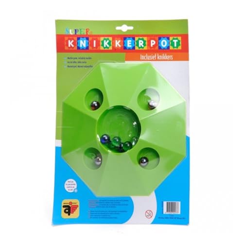 Angeltoys Super Knikkerpot met 10 Knikkers ø 22 cm Assorti