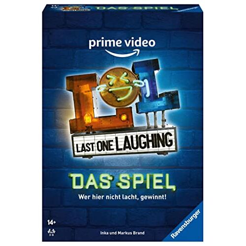 Ravensburger 27524 Last One Laughing Het gezelschapsspel voor de Amazon Prime Video Show voor 3-8 spelers van 14 jaar en ouder: wie hier niet lacht, wint!