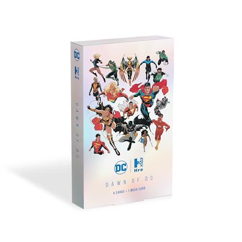 HRO DC Comics hybride verzamelkaarten: Comic Con San Diego Limited Edition Dawn of DC kaartbooster (9 kaarten + 1 mega-holografische kaart)