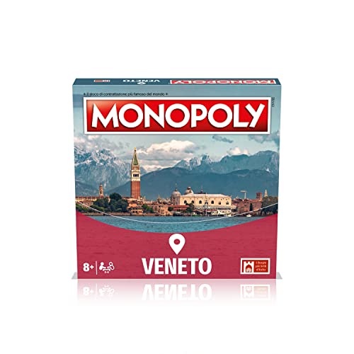 Winning Moves , De mooiste dorpen van Italië Venetië Edition, Italiaanse editie, spel voor gezinnen, vanaf 8 jaar +