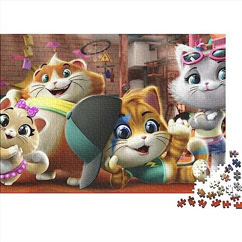 ROCILA 300 stukjes originele (1) puzzel, educatieve puzzel, cadeau, verpakking strips animatie, animatie, 300 stuks (40 x 28 cm)