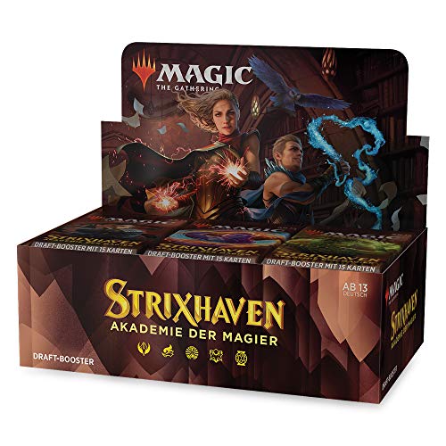 Magic The Gathering Magic: The Gathering Strixhaven-Draft Booster-Display (36 Draft-Booster) Duitse versie