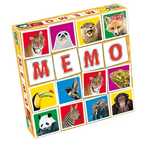 Tactic Wildlife Memo Game 41441  Memo Wildlife, Multicolor