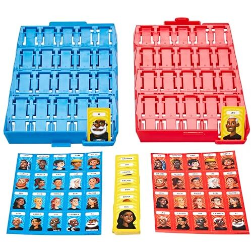 Hasbro Grab and Go Raad eens wie? Spel, origineel raadspel voor kinderen van 6 jaar en ouder, draagbaar spel voor 2 spelers, reisspel voor kinderen