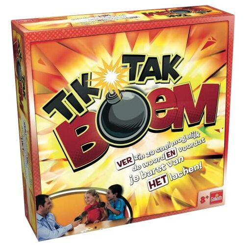 Goliath Tik Tak Boem, Bordspel voor Kinderen Vanaf 8 Jaar en Ouder, Actiespel voor 2 tot 12 Spelers