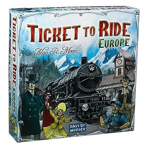 Ticket to Ride Europe Uitdagend Bordspel Reis door Europa Nederlandstalig Voor de hele Familie [NL]