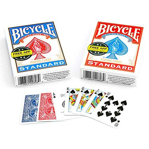 Bicycle Jumbo index cartridge (6 rood/6 blauw)