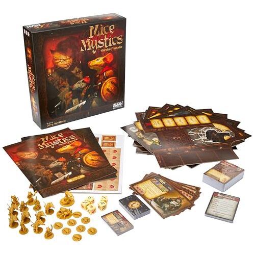 ASMODEE Filosofia, muizen en mystici, bordspel, vanaf 10 jaar, 1-4 spelers, 60-90 minuten