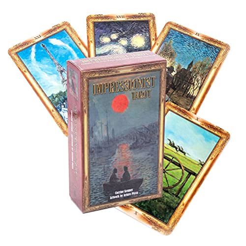 LaiCongCard Impressionistische Tarotkaarten,Impressionist Tarot ​​Cards,Tarot card,Firend Game