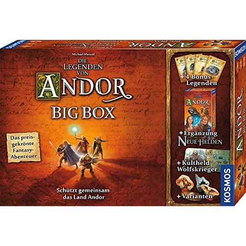 Kosmos Die Legenden von Andor Big Box: Spiel