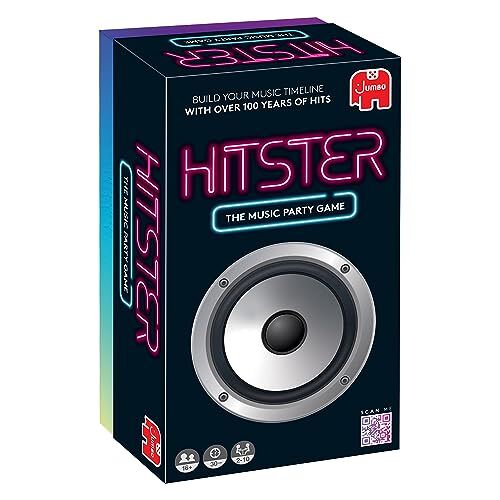 Hitster : The Music Party Bordspel, kaartspel   2-10 spelers   300+ iconische muziekhits   Geweldig voor spelavonden, date-avonden en familiespellen   Jumbo   UK Edition)