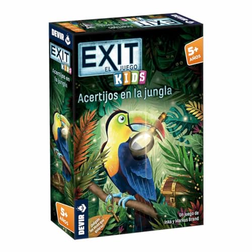 Devir Exit raadsels in jungle spel tafel