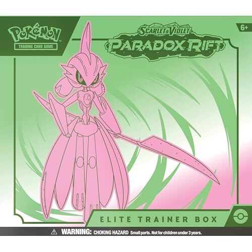 Enigma Distribution Benelux B.V Pokémon Trading card game Scarlet en Violet 04 Paradox Rift Elite Trainer Box Iron Valiant