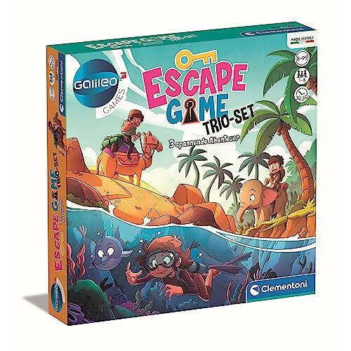 Clementoni Clemen Escape Game Trio-Set 59353