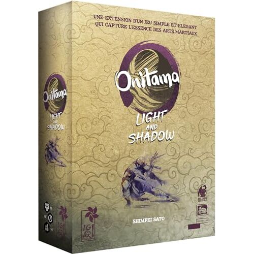 ASMODEE Igiari Onitama Uitbreiding: Light and Shadow Bordspellen Strategiespellen vanaf 14 jaar Spel voor 2 spelers Franse versie