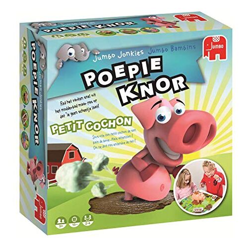 Jumbo Poepie knor Original Bordspellen Kinderen vanaf 3 Jaar Nederlands Gezelschapsspellen kinderen