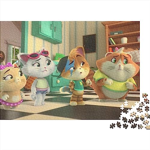 ROCILA 500 stuks maeuse-op-de-vlucht puzzel, educatieve puzzel, cadeau, verpakking strips animatie, animatie, 500 stuks (52 x 38 cm)