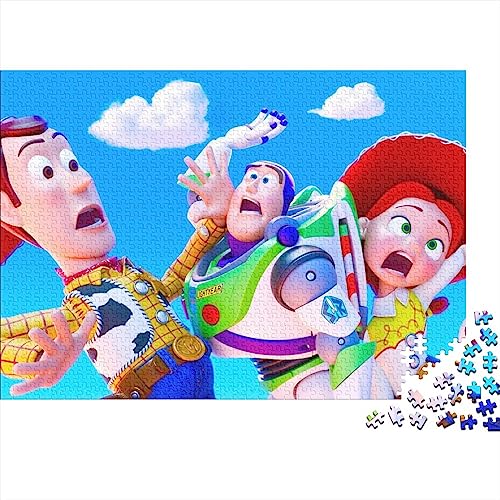 ROCILA 500 stuks Toy Story Multi Colour Puzzel, educatieve puzzel, cadeau, verpakking animatie, animatie, cartoon, 500 stuks (52 x 38 cm)