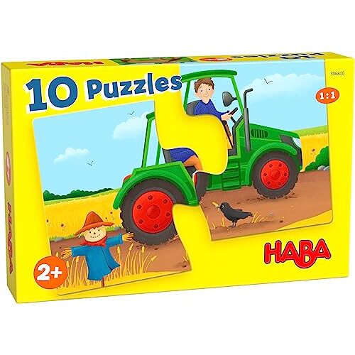 HABA 10 puzzels boerderij