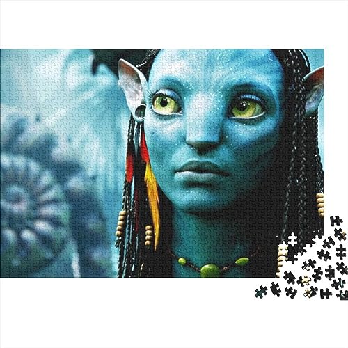 VHOMES Avatar-puzzel, 300-delige puzzel voor volwassenen en tieners, houten puzzel, speelgoedspel, ontdek creativiteit en probleemoplossing, 40 x 28 cm