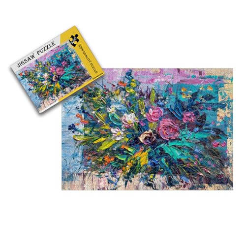 NASUT 1000 Stukjes Puzzel Tieners Leuke Puzzels Spelletjes 38 * 26cm