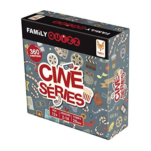 Topi Games Family Quizz Bioscoop en TV-serie, FAM-MICS-769001