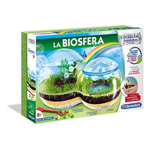 Clementoni -55283 La Biosfera wetenschappelijk spel vanaf 8 jaar