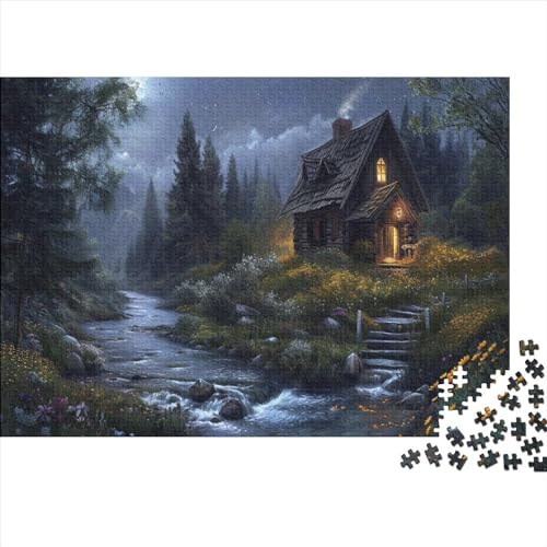 Gerrit Stromend water thuis 300 stukjes legpuzzel educatieve puzzel stromend water thuispuzzels woondecoratie geschikt voor kinderen vanaf 12 jaar en volwassenen 300 stuks (40 x 28 cm)