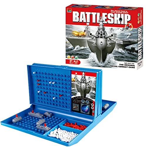 LVTFCO Battle Ships Game Kinderen Strategische bordspellen voor kinderen,Klassieke familiebordspellen voor kinderen van 4 jaar en ouder Logica en kritisch denken leren, avontuurlijk speelgoedcadeaus