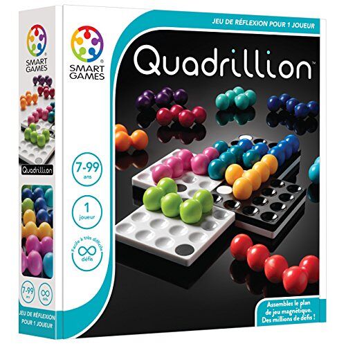 SmartGames SG 540 FR Quadrillion denken, logica en invoegspel (Franse versie)