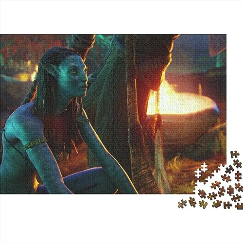 VHOMES Avatar-puzzel, 300-delige puzzel voor volwassenen en tieners, houten puzzel, speelgoedspel, ontdek creativiteit en probleemoplossing, 40 x 28 cm