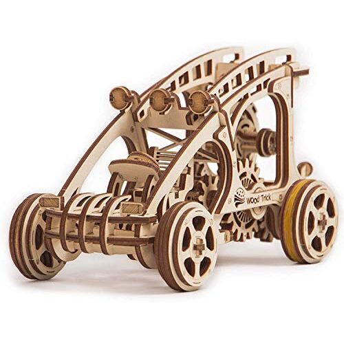 Wood Trick Dune Buggy Speelgoed Auto Mini, Houten Dune Buggy Model Kit Mechanisch Model om te bouwen Houten Auto Speelgoed 3D Houten Puzzel, Montage Speelgoed, ECO Houten Speelgoed STEM Speelgoed voor Jongens en Meisjes