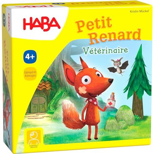 HABA 302798 Kleine vos dierenarts