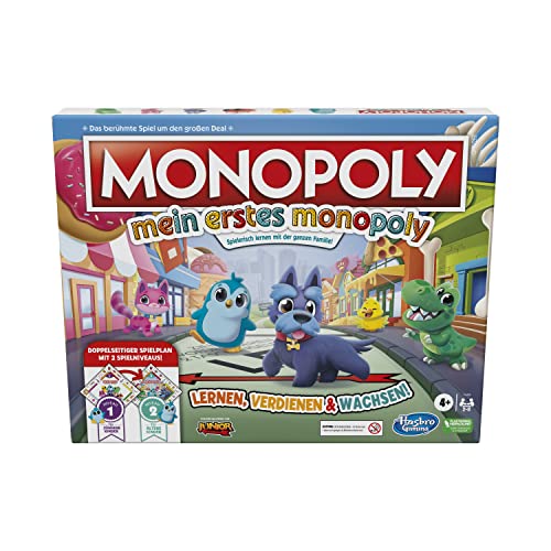 Monopoly F4436100 board/card game Board game Economic simulation