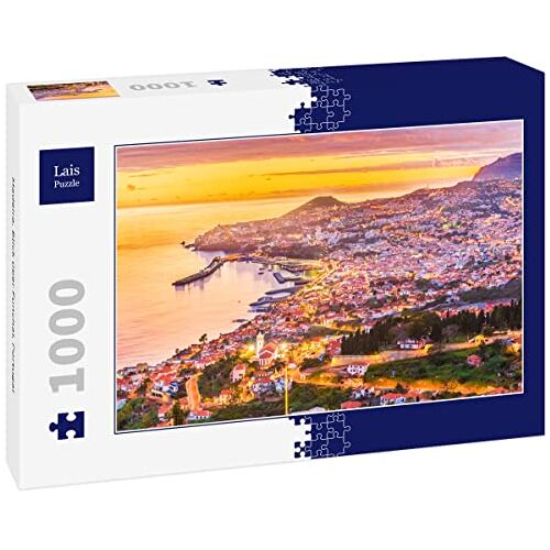 Lais Puzzle Lais Puzzel Madeira, uitzicht over Funchal, Portugal 1000 stuks