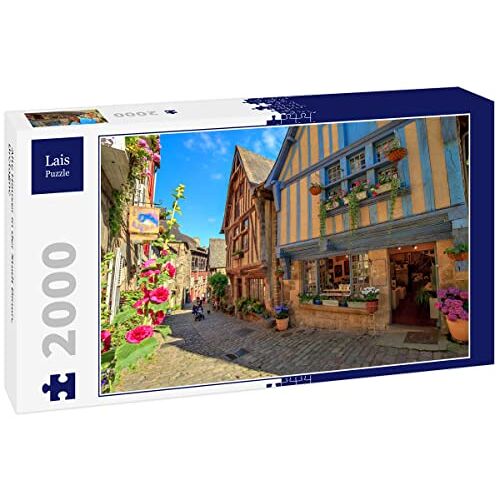 Lais Puzzle Lais Puzzel Oude huizen in de stad Dinan, Bretagne 2000 stuks