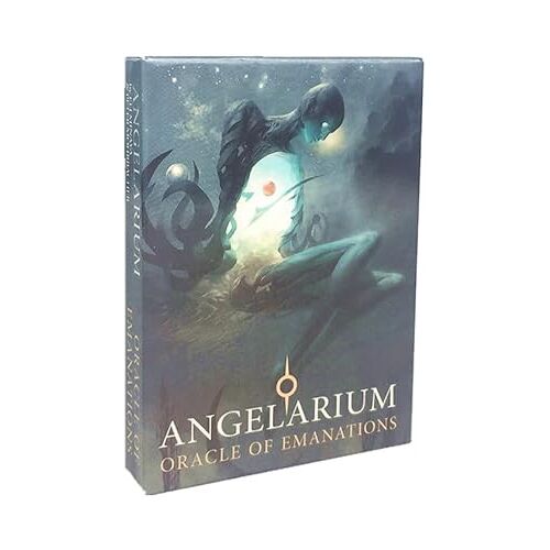 JCAKES Angelarium Orakel Van Emanations Kaarten Deck,Tarotkaarten Voor Beginners Met Reisgids