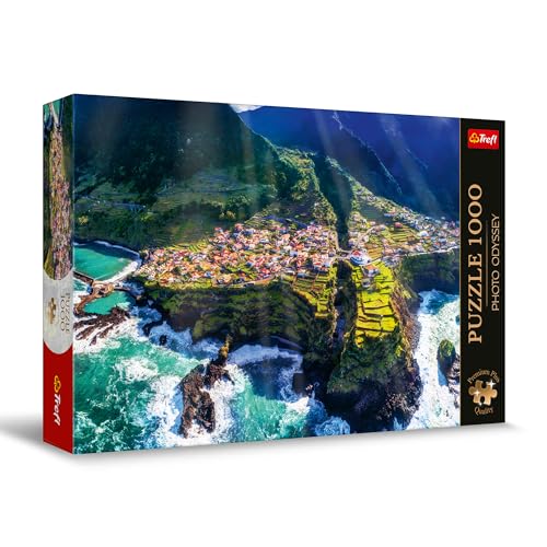 Trefl Premium Plus Quality Puzzle Photo Odyssey: Madeira eiland, Portugal 1000 stukjes, Unieke fotoserie, Perfect passende elementen, voor volwassenen en kinderen vanaf 12 jaar