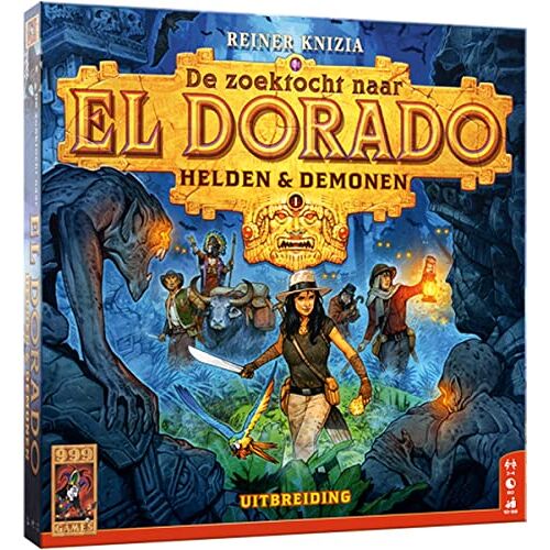 1000 GAMES 999 GAMES 999-ELD02,De Zoektocht naar El Dorado: Helden & Demonen,Blauw