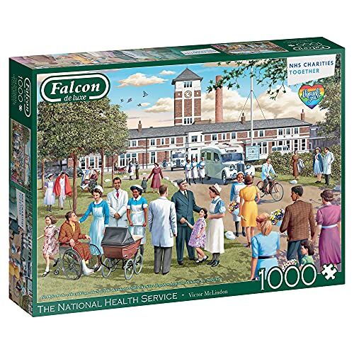 Jumbo , Falcon de luxe De Nationale Gezondheidsdienst, legpuzzels voor volwassenen, 1000-delig