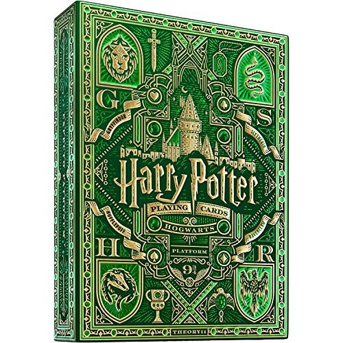 Murphy's Magic Supplies, Inc. Harry Potter (Groen-Zwadderich) Speelkaarten door theorie11,71537