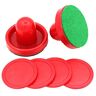 SUNREEK air Hockey Set van 2 en 4 sluitringen Rood