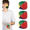 Aibyks Jongleerballen voor beginners Speelgoed en spellen, jongleerballenset, 6 stuks jongleerballen Veelkleurige jongleerset voor beginners, duurzame jongleerballenset voor jongleur